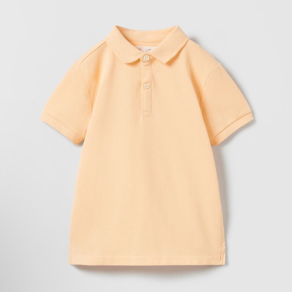 Zara Basic Peter Pan Collar Shirt Size 6-7